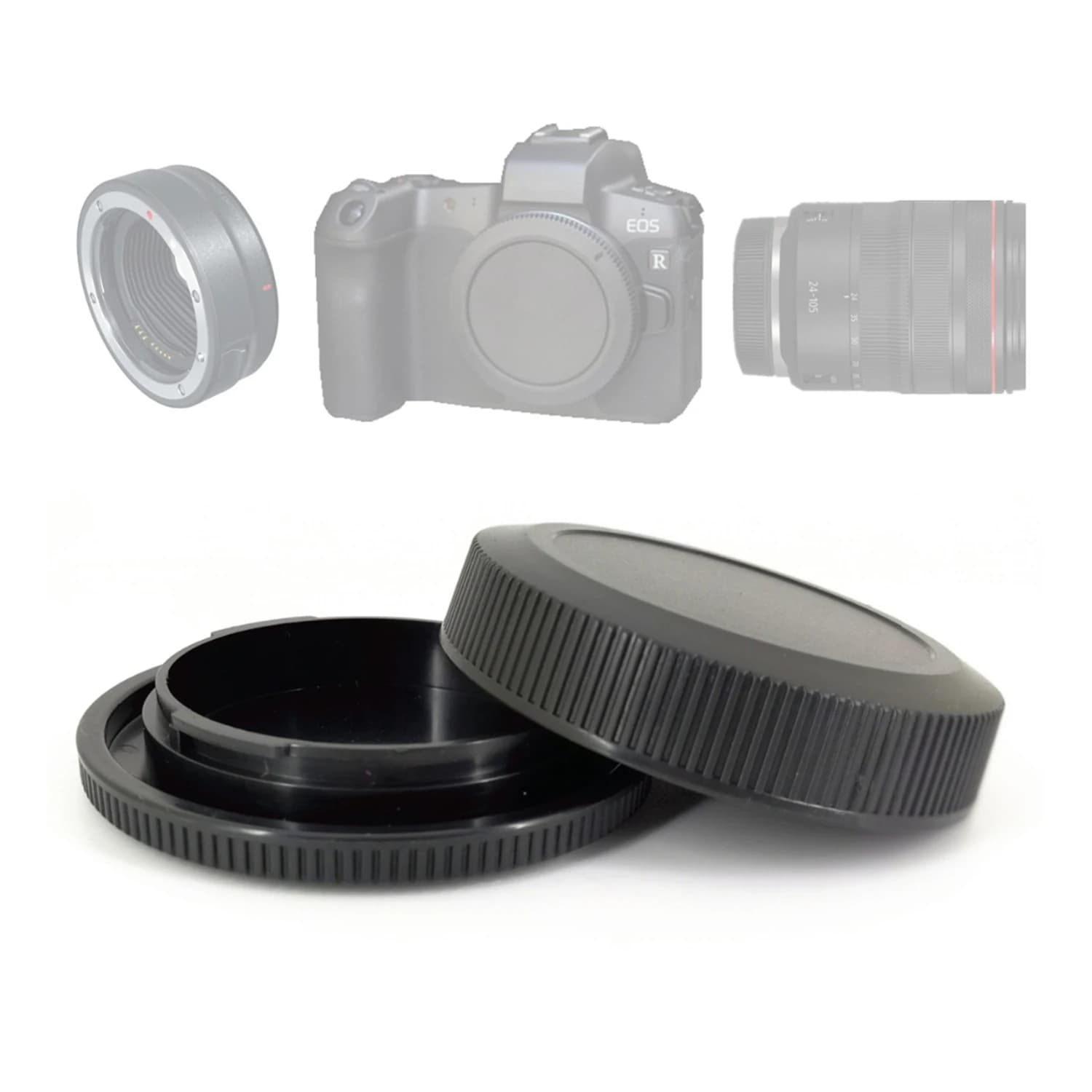 Lenti per fotocamera Copriobiettivo posteriore + Tappo corpo anteriore per fotocamera per fotocamera Nikon Z Fotocamera Nikon F Canon EF Canon EF Sony E Sony A Obiettivi per fotocamera