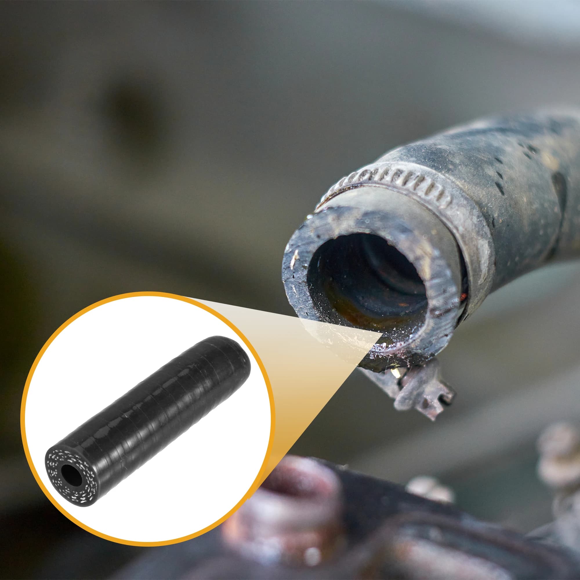 Tappo Universale in Silicone UXCELL 6mm-40mm ID per Tubo di Aspirazione e Scarico, per Bypass del Riscaldatore e Porta Acqua Sottovuoto Auto