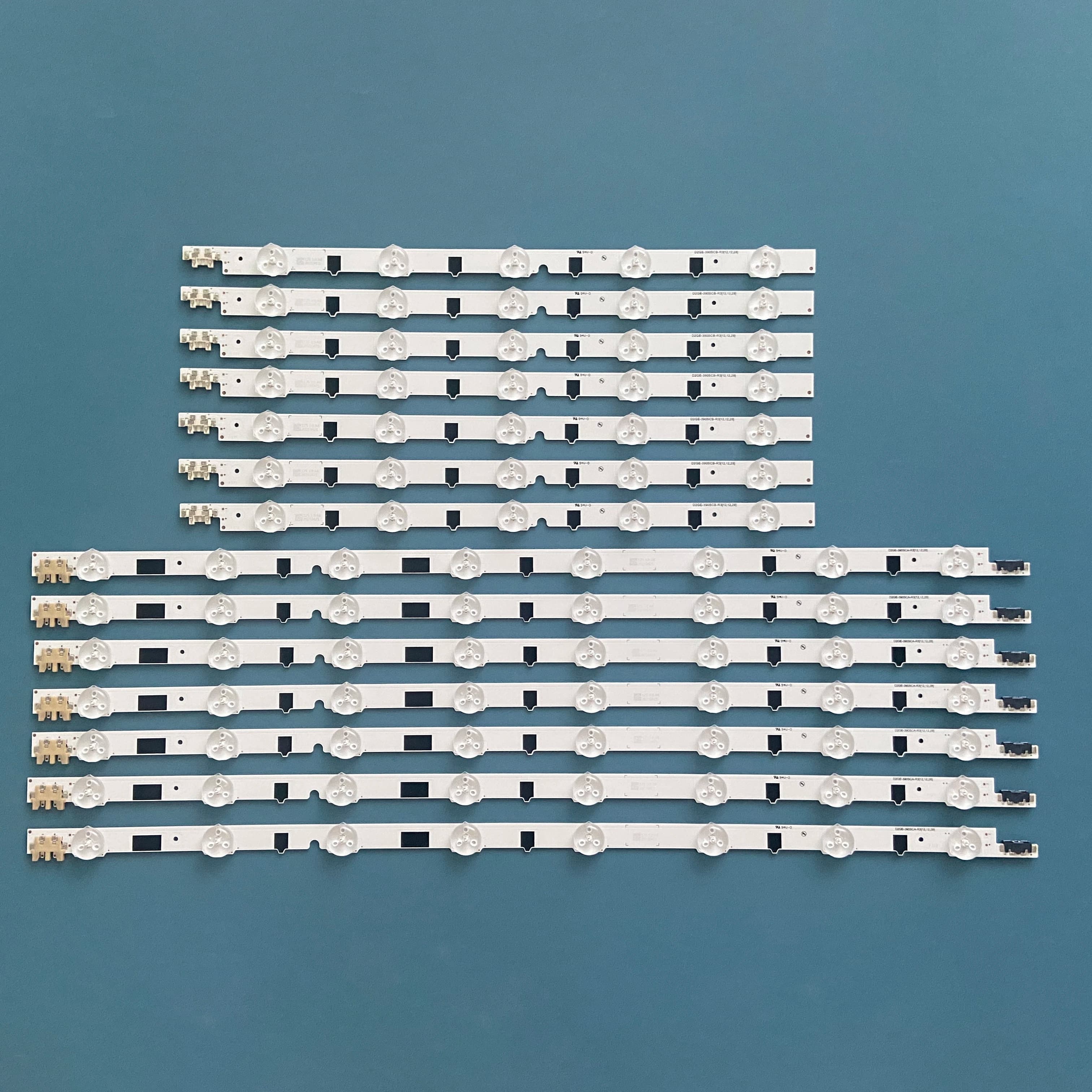 14 pcs LED Strip For UE39F5000AK UE39F5000AW UE39F5300 UE39F5500AK UE39F5030AK UE39F5500 BN96-25302A BN96-25303A 27896A 27897A