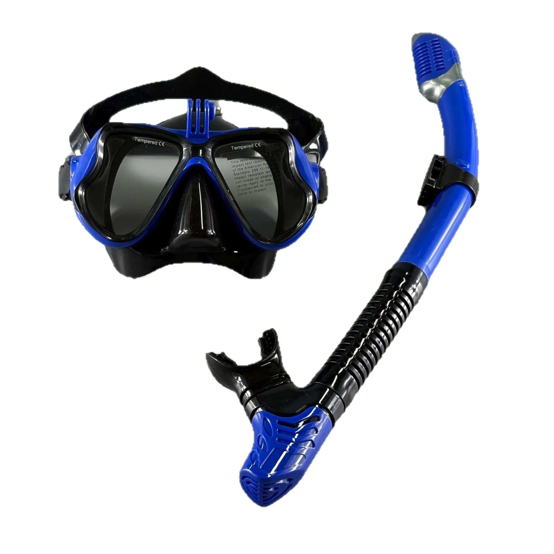 Underwater mask, snorkeling accessories, high-definition mask, adult underwater mask set