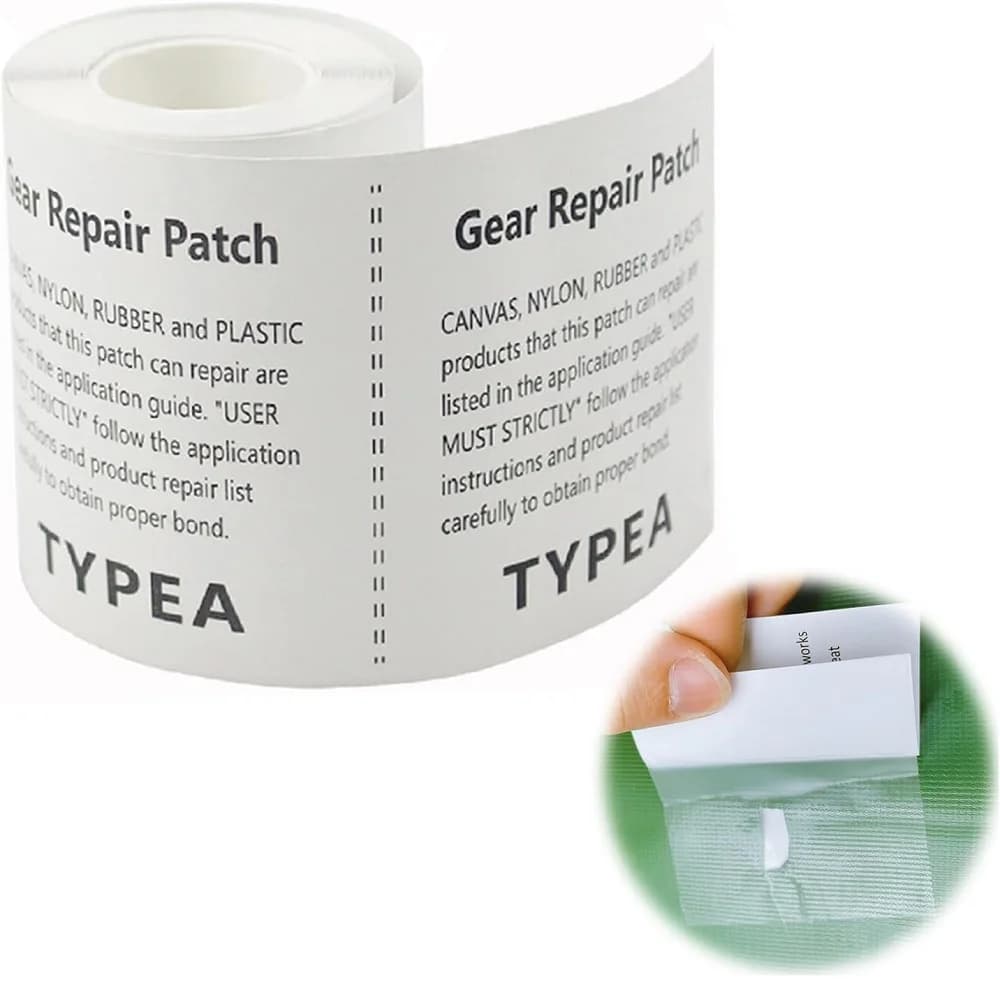 1 waterproof transparent TPU repair tape roll for swimming pool, floating tent, swimming rings, beach ball, air bed repair patch
