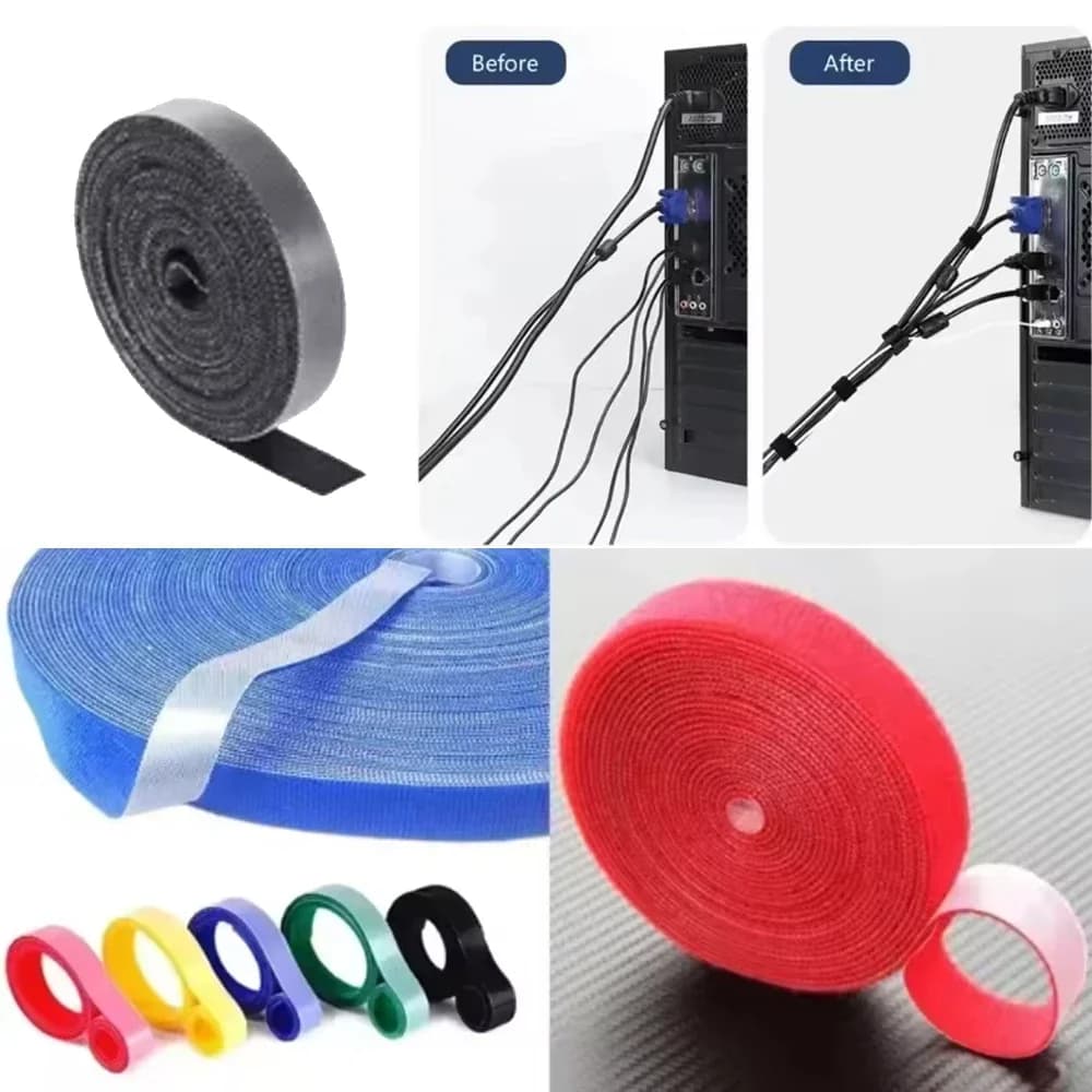 Organizzatore di cavi, gestione cavi, avvolgicavo, nastro protettivo per auricolari, cavi del mouse, fascette per iPhone, Xiaomi, Samsung