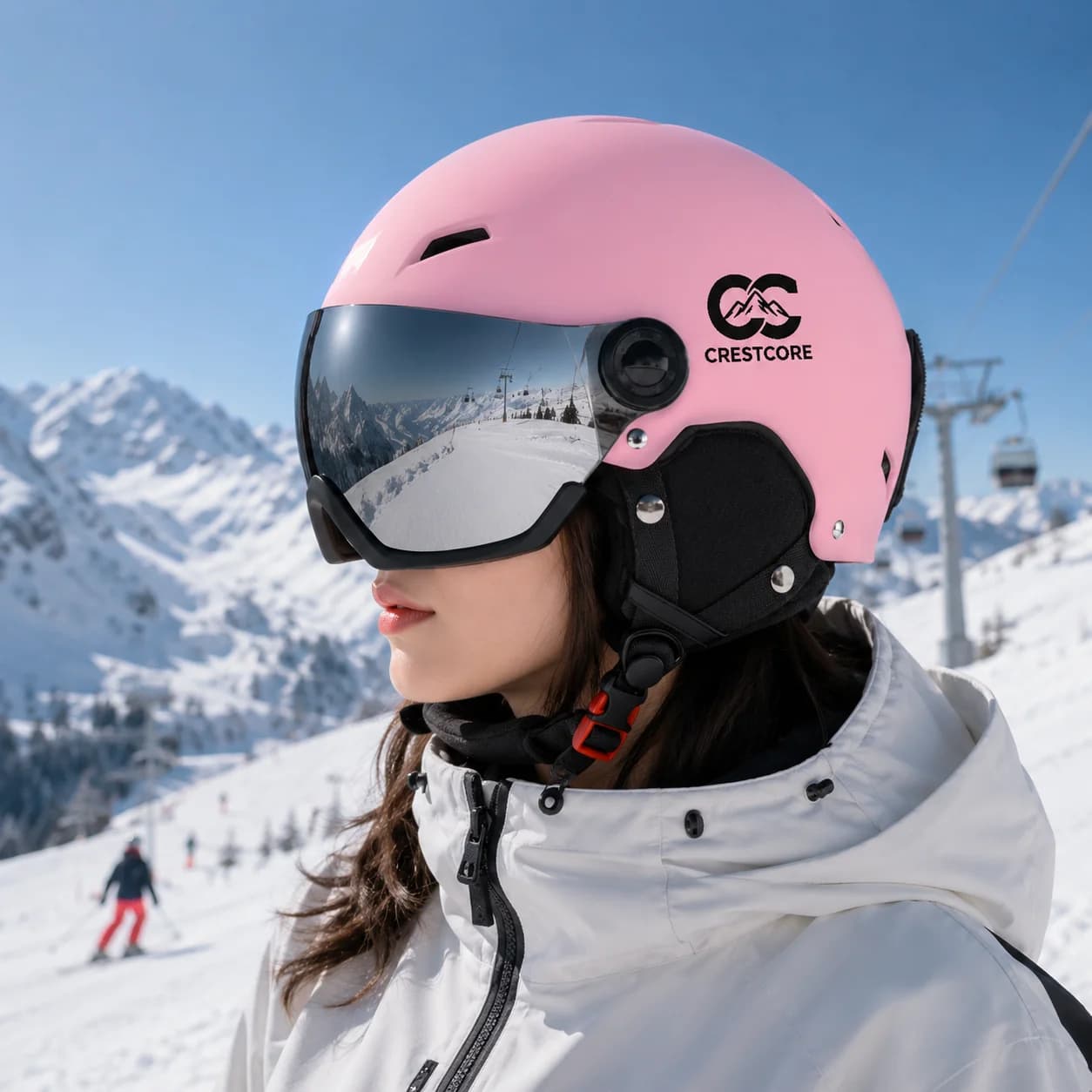 2026 New Lightweight All-in-one Goggles Ski Helmet Men's and Women's Children's Outdoor Skiing and Snowboarding Equipment