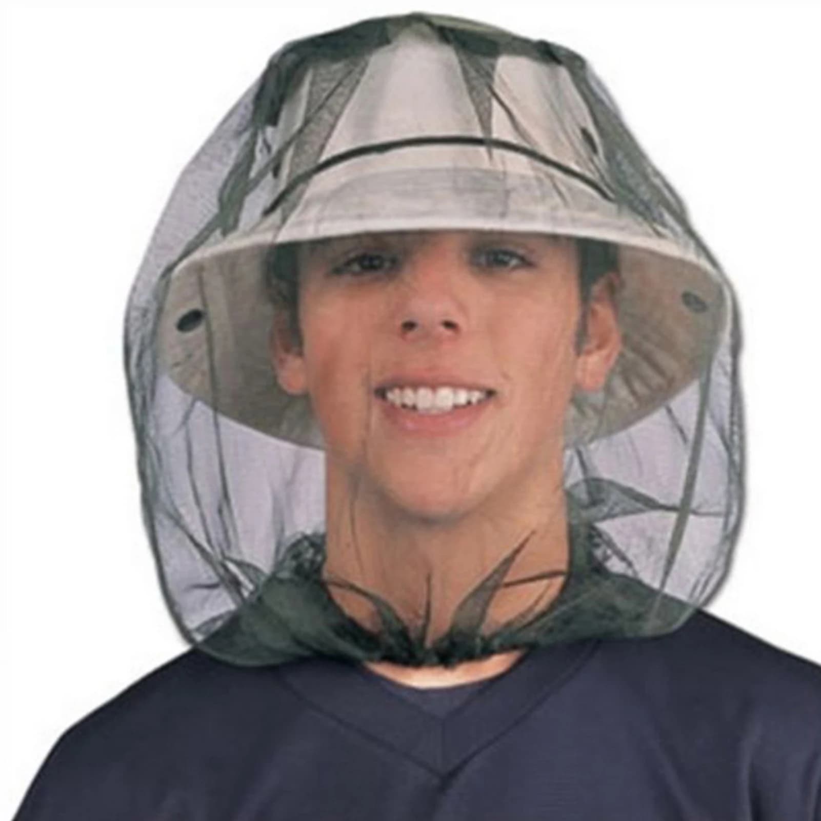 Gardening hat with net net for insect-proof mosquitoes for hiking, camping, fishing - Protective hat