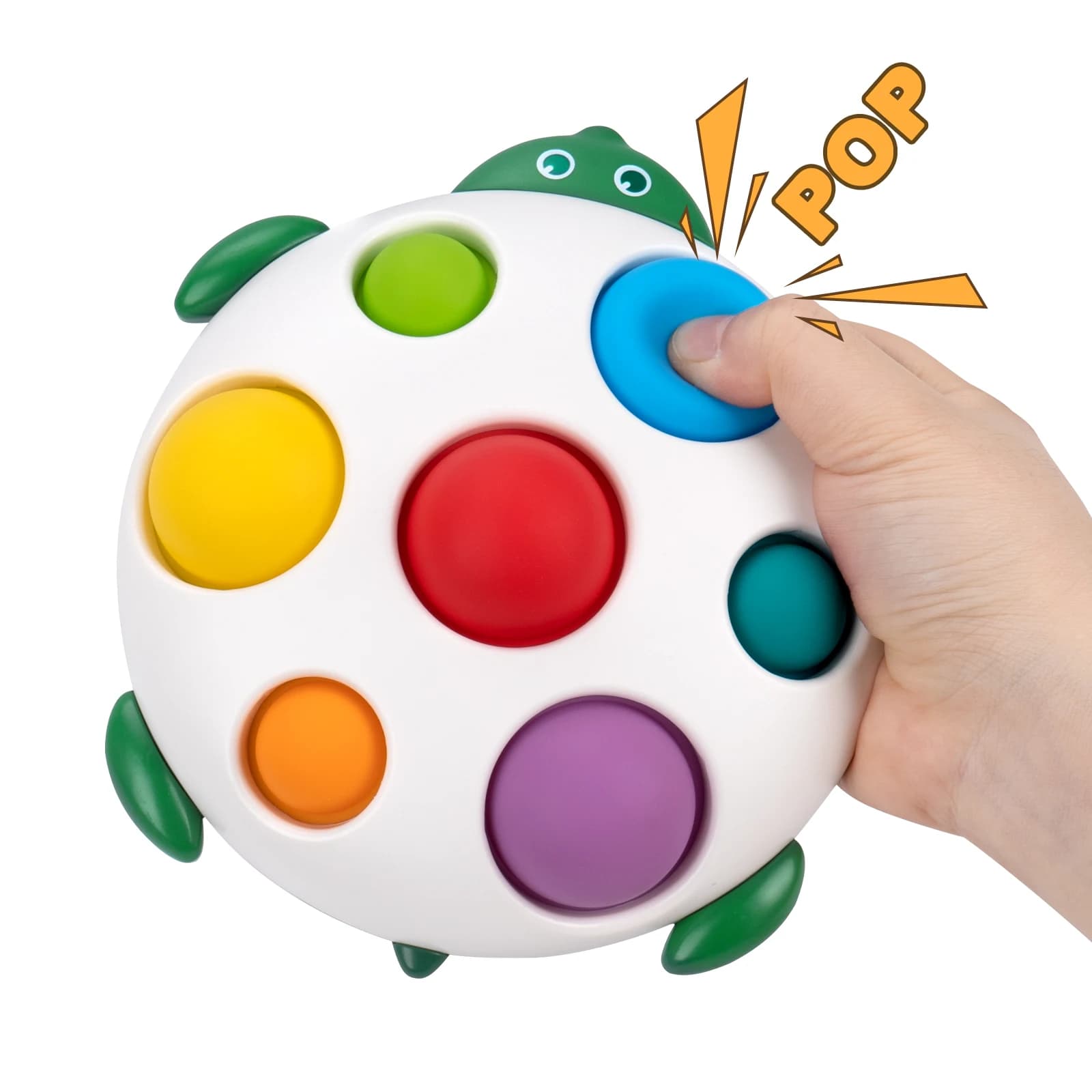 Spremere Push Pop Giocattoli Bambini Dito Presse Giocattoli Educazione Formazione intensiva Agitarsi Giocattoli Infantili Montessori Colorati Giocattoli sensoriali