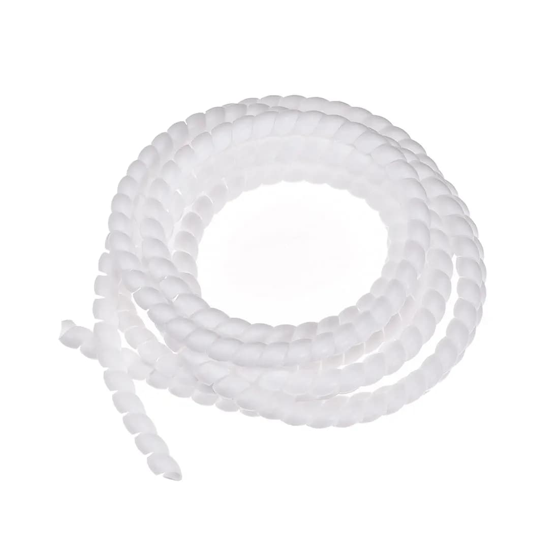 Manicotto per la gestione dei cavi con avvolgimento del tubo a spirale flessibile da 2/3 metri Manegge il cavo del computer Organizzatore del cavo Protezione del cavo del tubo di stoccaggio