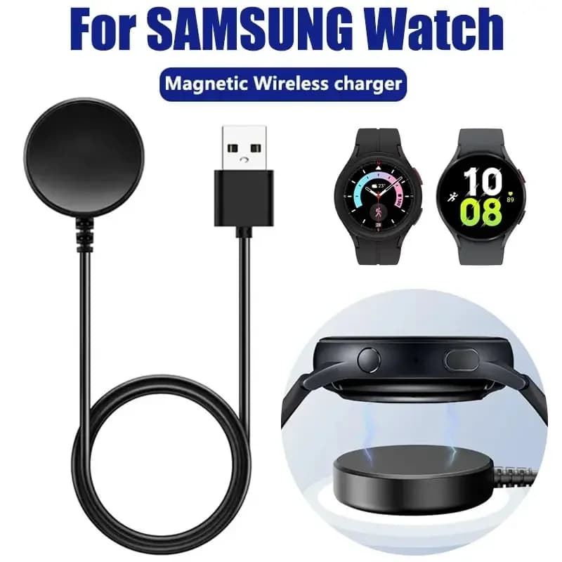 For Samsung Galaxy Watch 8/7/6 Classic/5/5 Pro/4 Classic Charger USB-C Type C Charger Smart Watch Charger Replacement Charger
