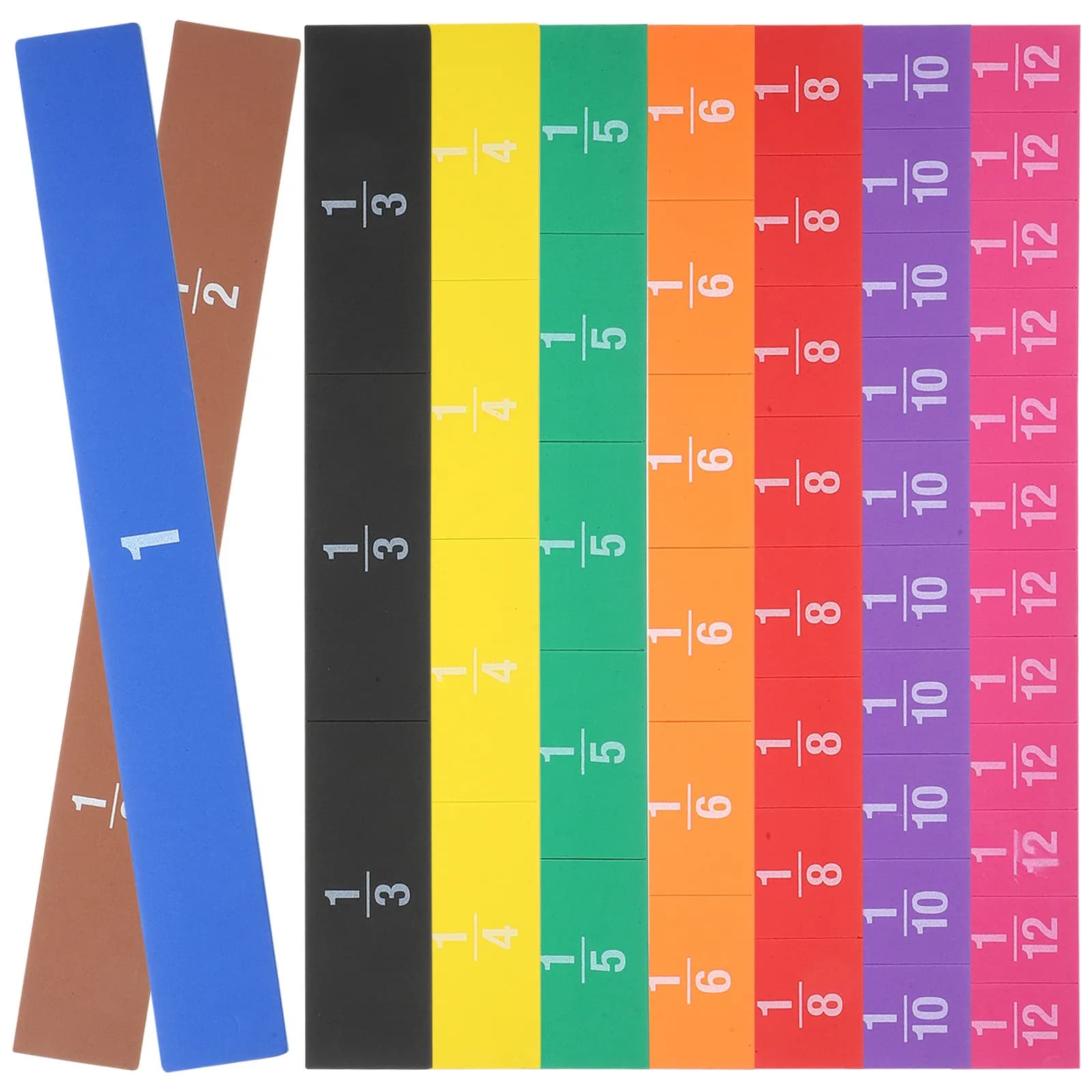 Set di Piastrelle Magnetiche per Frazioni di Grandi Dimensioni, Materiali Didattici per l'Insegnamento delle Frazioni in Classe, Dimostrazione Educativa