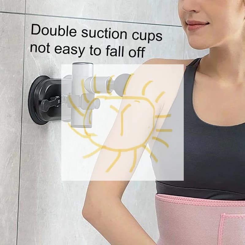 1 pcs Massage Gun Holder Suction Cup Arm Brace Free Wiring Your Hands Massage Partner No installation required