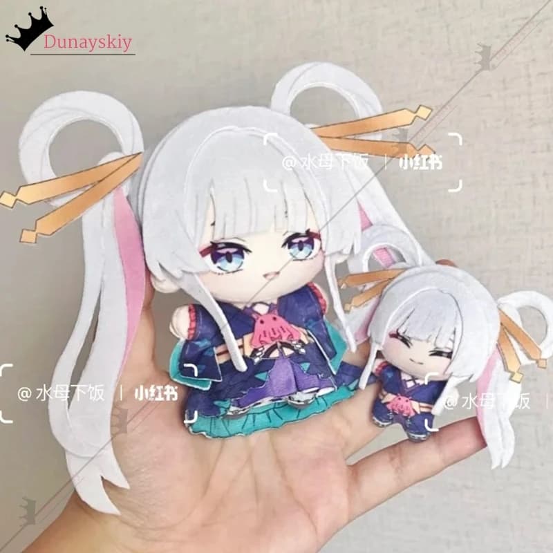 Cosplay Anime Princess Cosmic Kaguya! Mini Plush Costume for Role Games, Decoration 10cm, Theme accessories Kaguya Iroha Sakayori