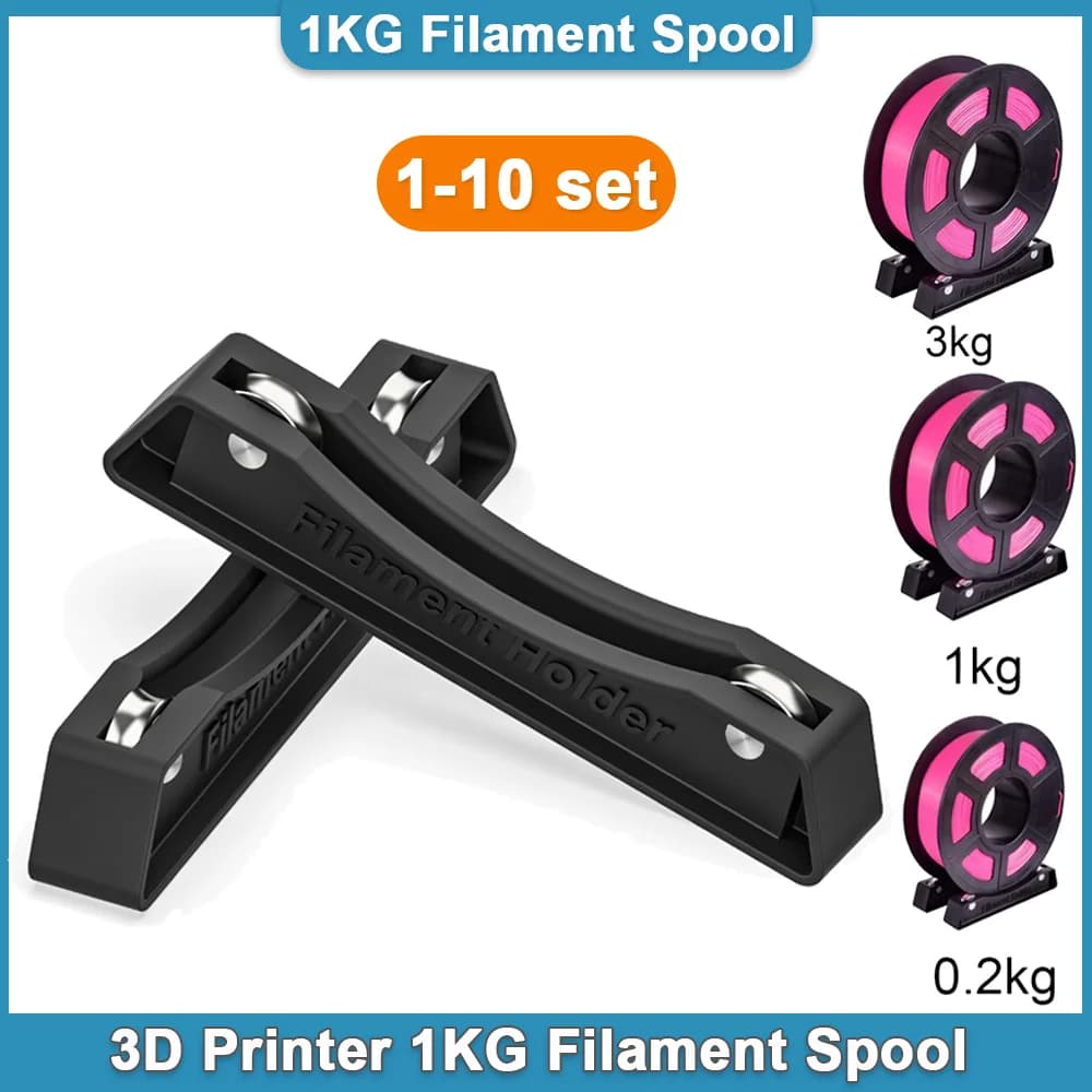 1KG Filament Spool Holder 3D Printer Filament Tray, ABS, PLA, PETG, 3D Printing Material Holder For 3D Printer Filament PLA/PETG