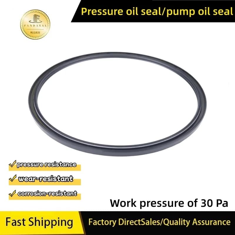 Guarnizione per pompa idraulica TCV NBR 150*164*5mm OME: LP6505, Anello di tenuta per albero scheletrato ad alta pressione ISO: 9001 2008