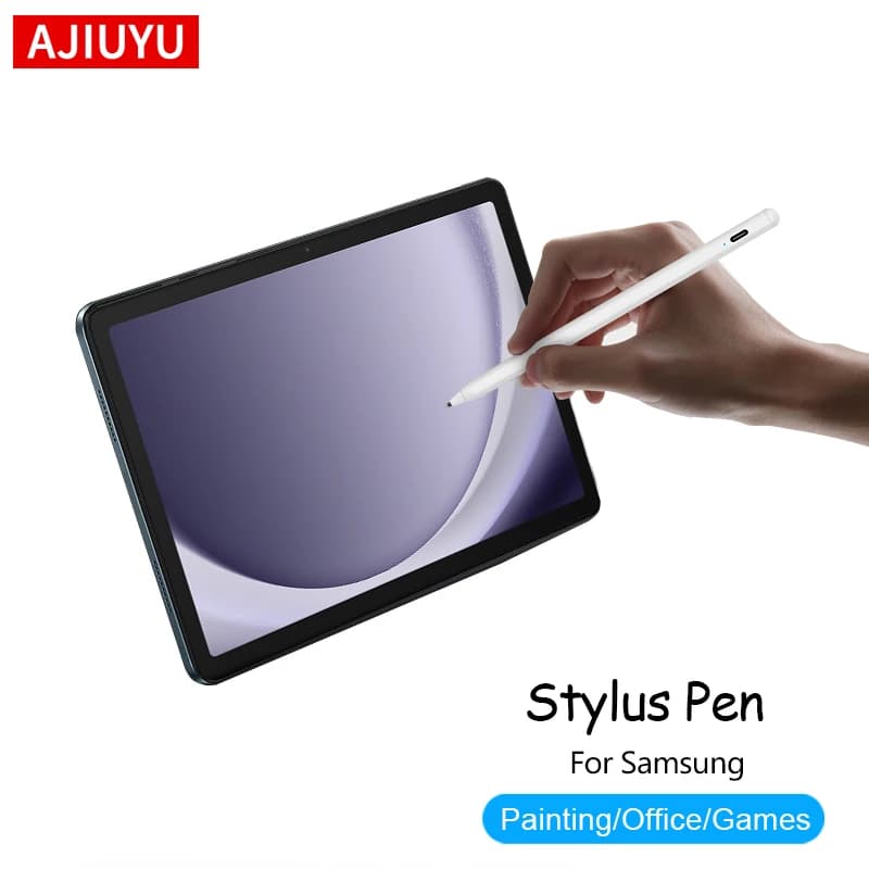 AJIUYU Penna Stilo Per Samsung Galaxy Tab A9 Più A9 + Tablet Penna Ricaricabile Per Tab S9 FE Ultra Schermo Touch Disegno Penna Matita