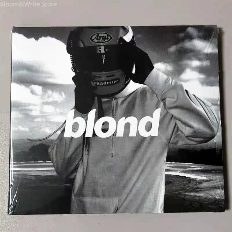 CD Musicale di Frank Ocean, Album 'Blonde', 'Close To You', Disco Compatto per Walkman e Auto, Riproduzione di Canzoni, Collezioni Sonore, Regali Musicali per Feste