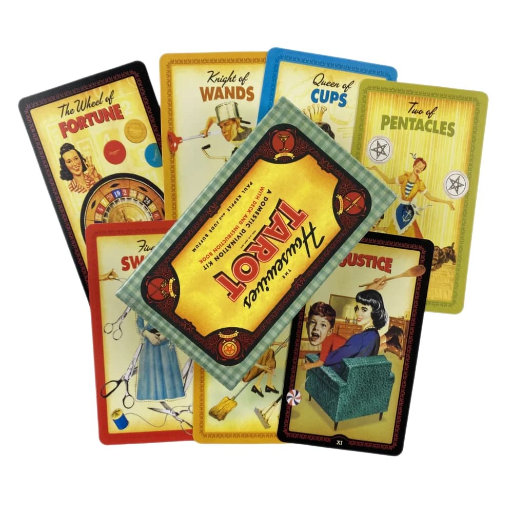 The Housewives Tarocchi Mazzo di divinazione Versioni inglesi Edizione Oracle Gioco da tavolo per la festa