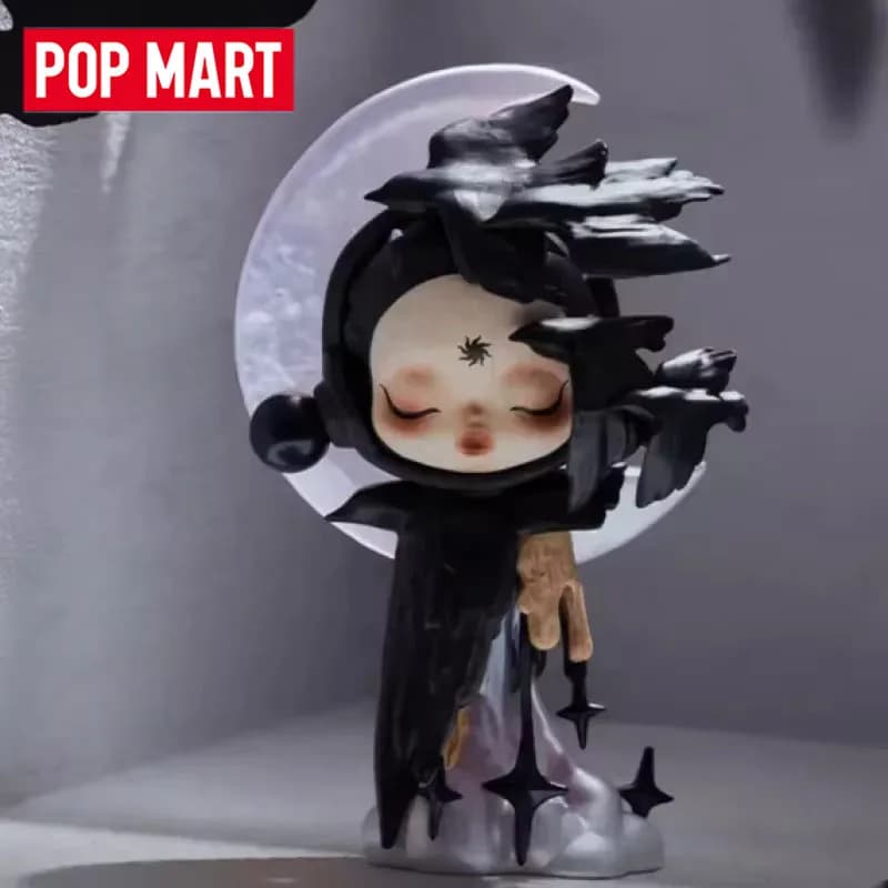 POP MART SKULLPANDA Immagine della serie di realtà Scatola cieca Scatola misteriosa Guess Bag Giocattoli Bambola Cute Anime Figure Ornamenti per il desktop