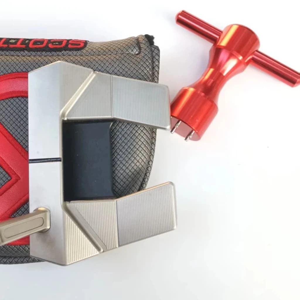 Putter da golf TOUR T5.5 RED T Vieni con i pesi di copertura sono rimovibili