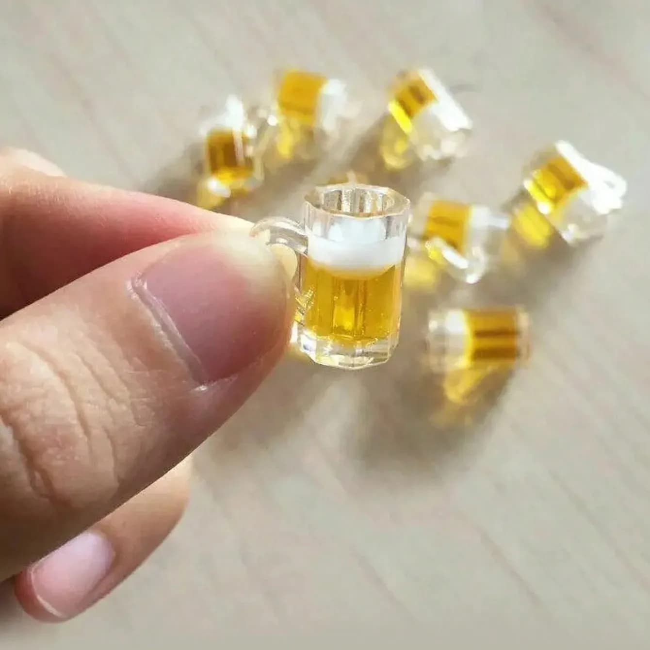 5/10 pezzi in miniatura scala 1:12 giocattolo da cucina tazze da birra tazza accessorio modello di bevande giocattolo tazza di vino giocattolo decorazione della casa delle bambole