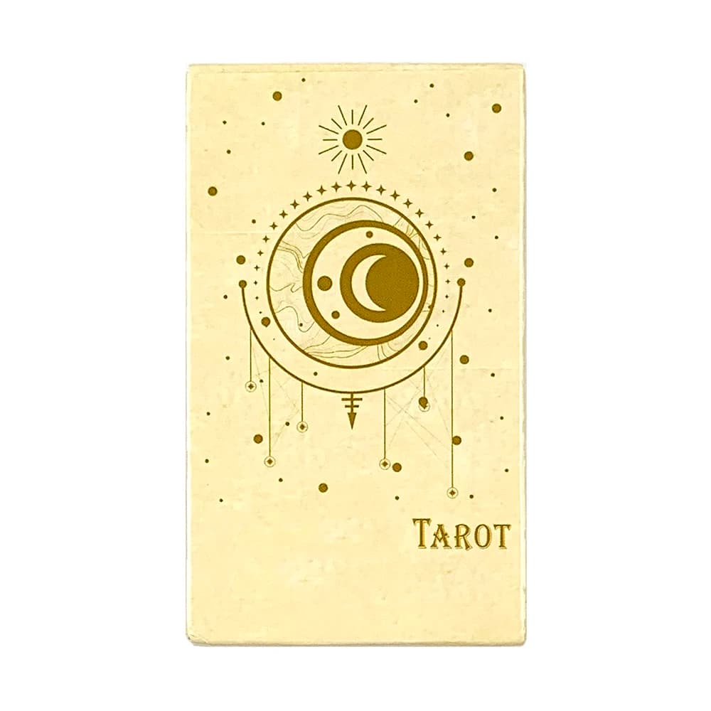 Mazzo di carte dei tarocchi di vendita caldo 78 pezzi per principianti facili Fate Fortune Telling Divination Party Gioco da tavolo da tavolo, Giochi di festa