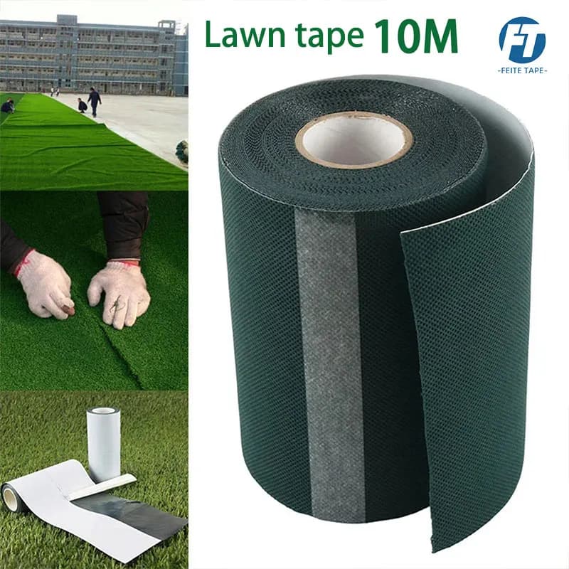 Self-adhesive Seam Adhesive Tape for Artificial Grass High Viscosity Repair Tape for Garden Carpet Simulation Grass Connection