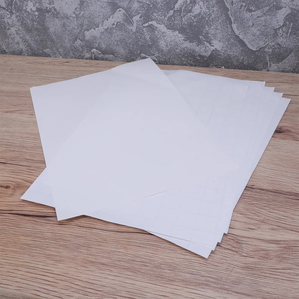 Carta per sublimazione A4 da 5 pezzi, carta per stampa a trasferimento termico per abbigliamento personalizzato, asciugatura rapida, elevato tasso di trasferimento
