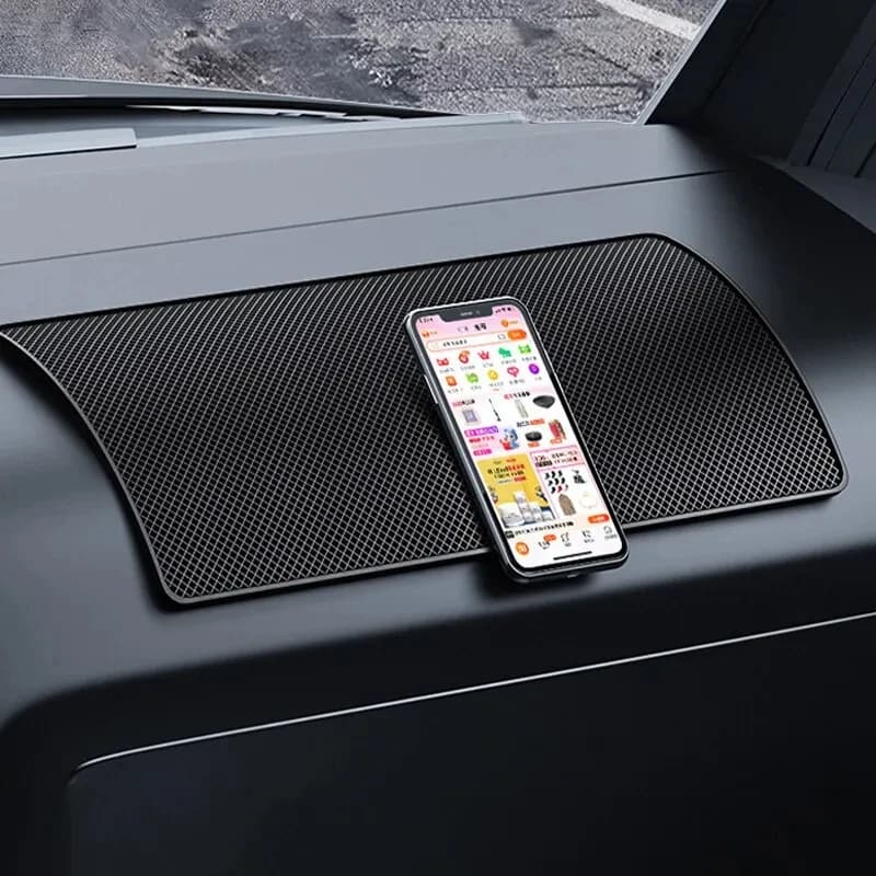 Car Non-slip Car Mat PVC Hanging Non-slip Bearings Heat Resistant Car Dashboard Sunglasses Support for Phone Car Styling Interior