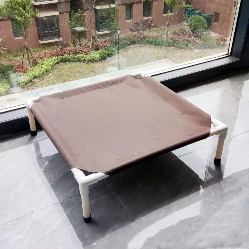 Letto da campeggio per animali domestici Letto rialzato per cani Letto da campeggio pieghevole per cuccioli Casa per gatti Letti per cuccioli lavabili rimovibili portatili Amaca per cani