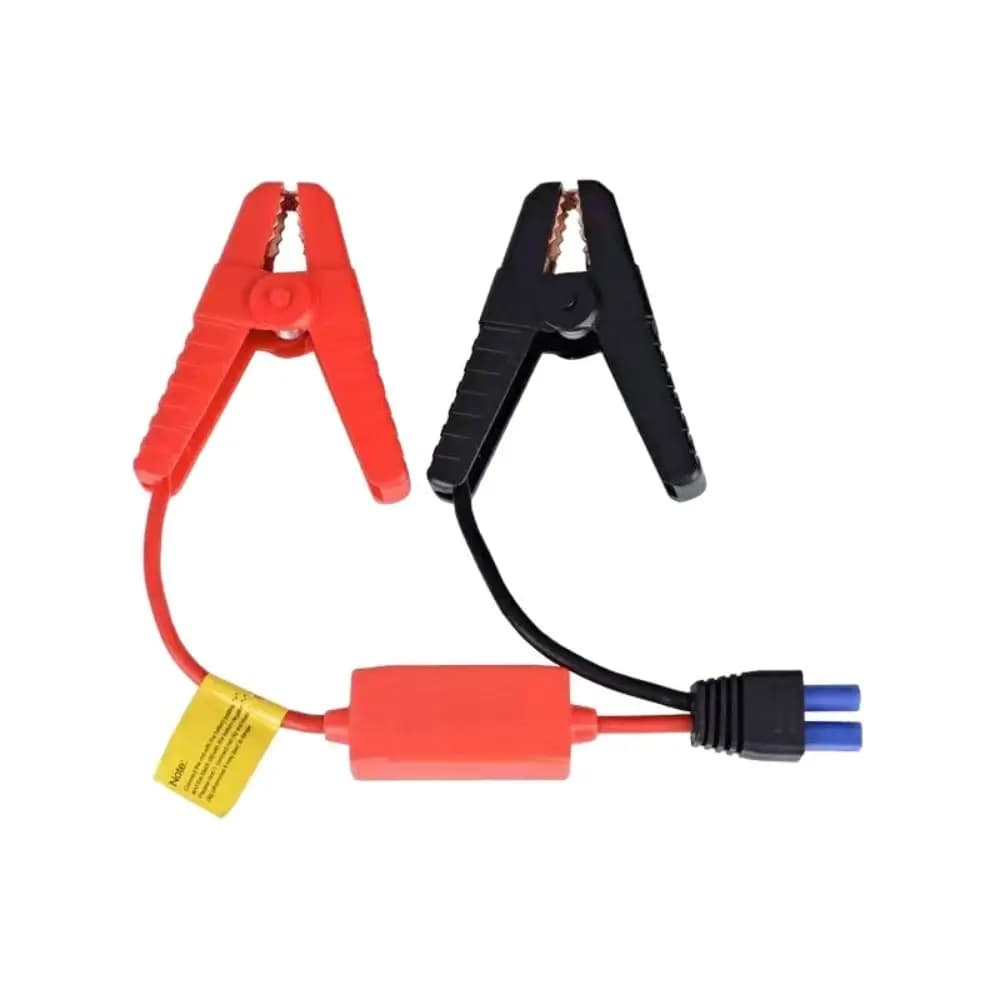 Cavo di avviamento d'emergenza per auto con connettore 12V e morsetti intelligenti, resistente, per la prevenzione del inversione di polarità, ricambio auto