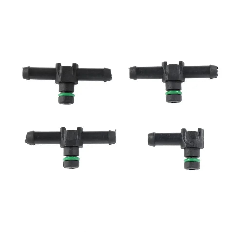 4 pezzi connettore tubo di ritorno iniettore diesel perdite 3 pezzi tubo T + 1 pezzo tubo L per parti di accessori iniettori DENSO all'ingrosso