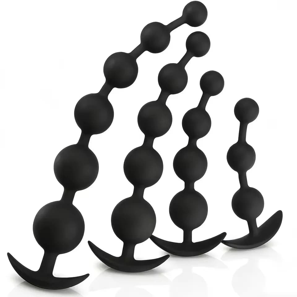 Perline anali lunghe, plug anale grande, palline anali, sex toys per donne e uomini, massaggio prostatico, dildo con perline a strappo, giocattolo anale vaginale profondo