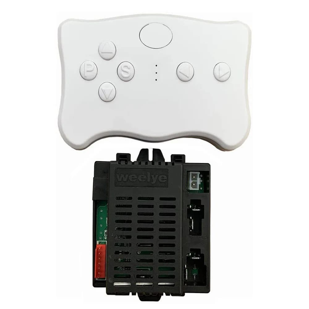 Ricevitore Weelye RX18 12V e telecomando TX1 (opzionale) di parti di ricambio per auto da corsa Bluetooth per auto elettriche per bambini