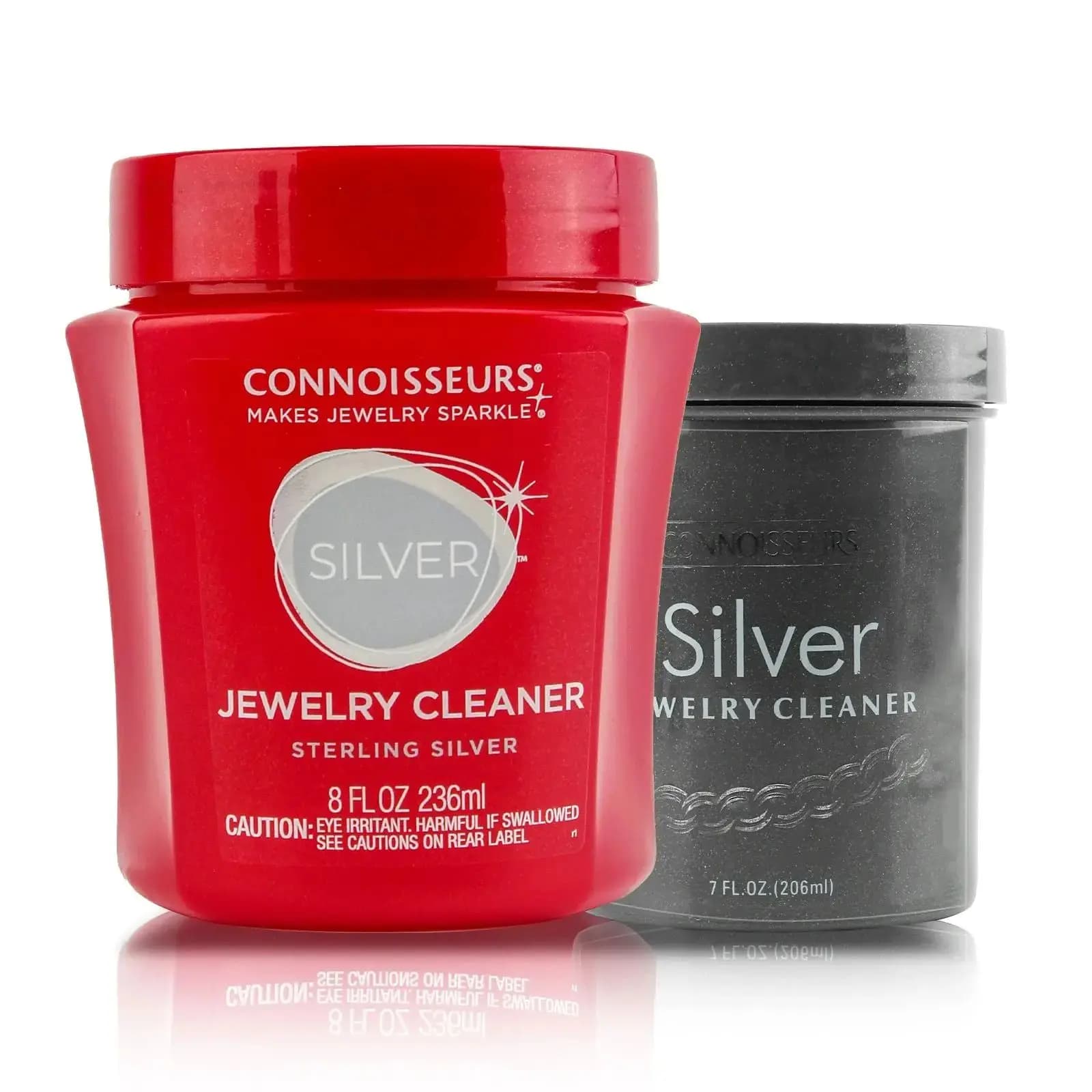 Detergente per gioielli Connisseurs da 236 ml - Liquido per oro/platino/pietre preziose con vassoio, formula sicura per la pulizia rapida