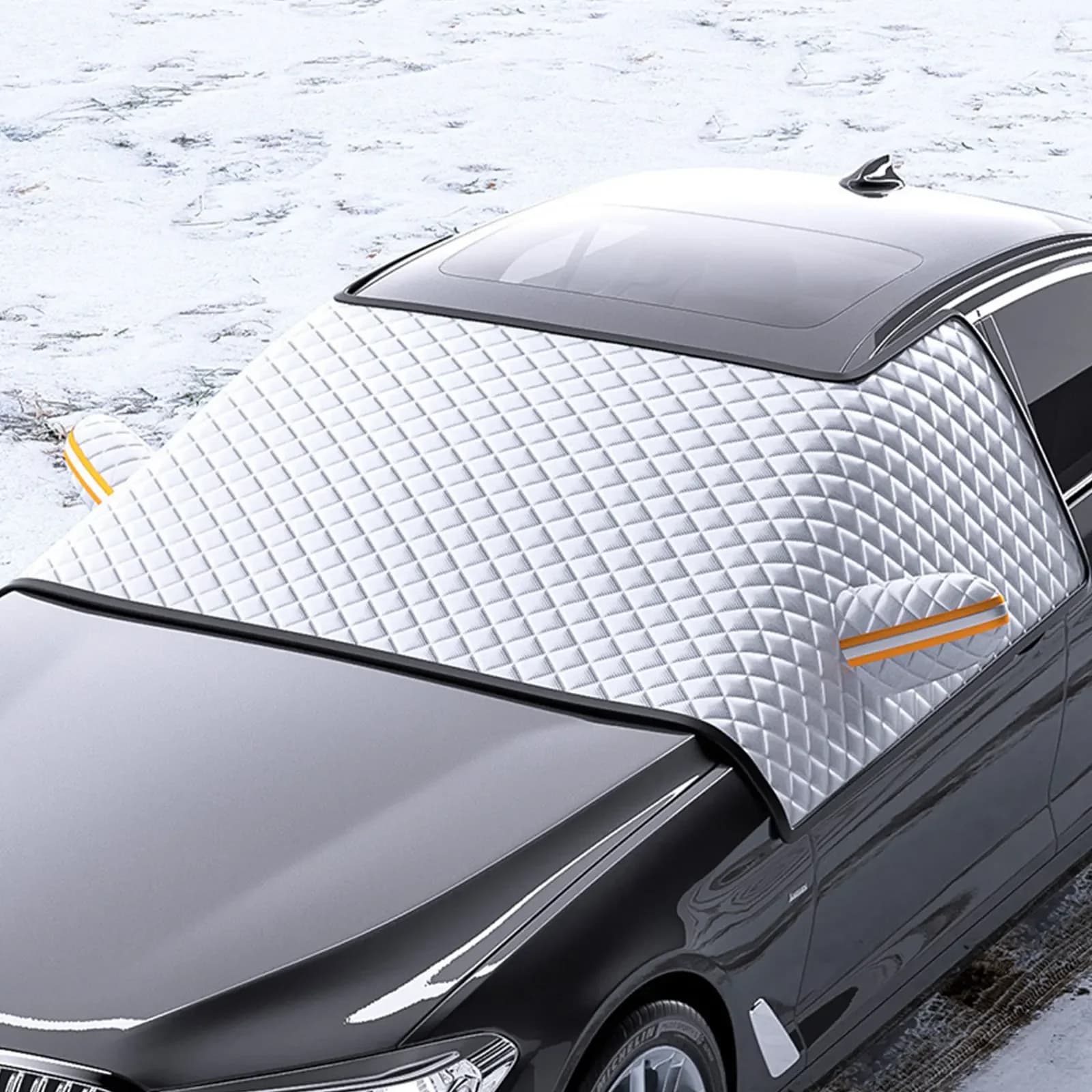 Aggiorna la copertura del parabrezza anteriore dell'auto, il parasole dell'automobile, la copertura della neve, il parabrezza dell'auto, il gelo, la protezione dell'ombra parasole impermeabile