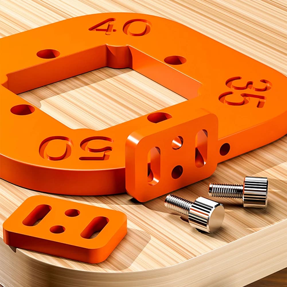 Fresa per Archi e Angoli R10-R25/R30-R50, Strumento Ausiliario per il Taglio di Archi e Angoli, Utensile per la Lavorazione del Legno