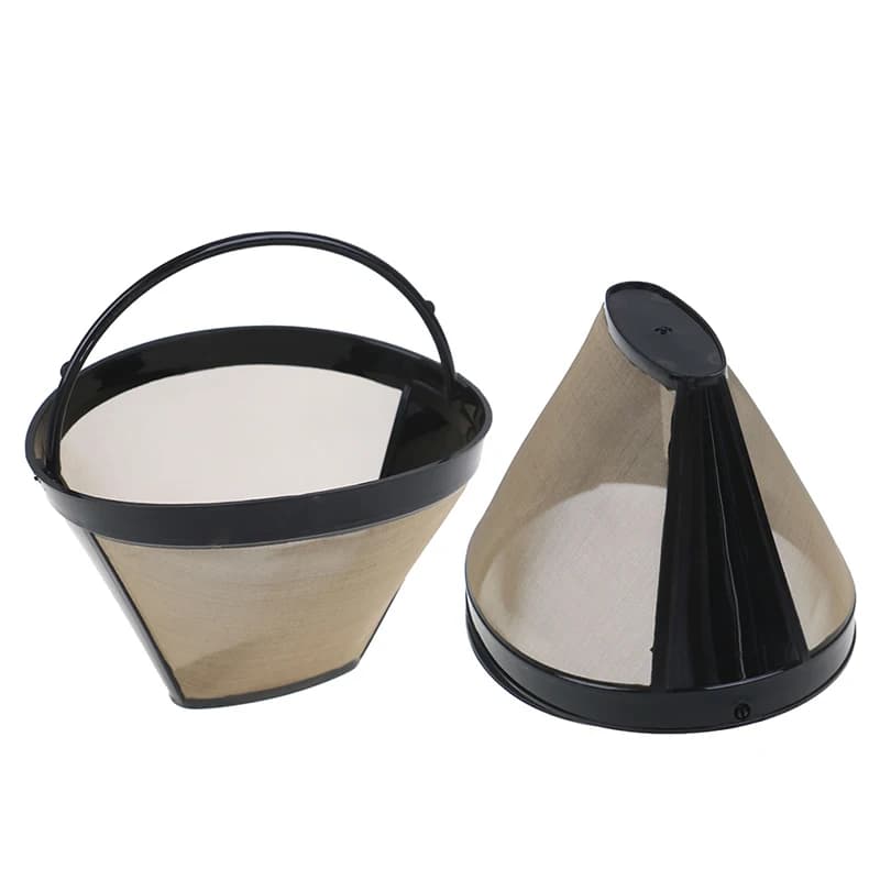 Coffee Filters Reusable in Stainless Steel Network Washables, Coffee Machine Accessories