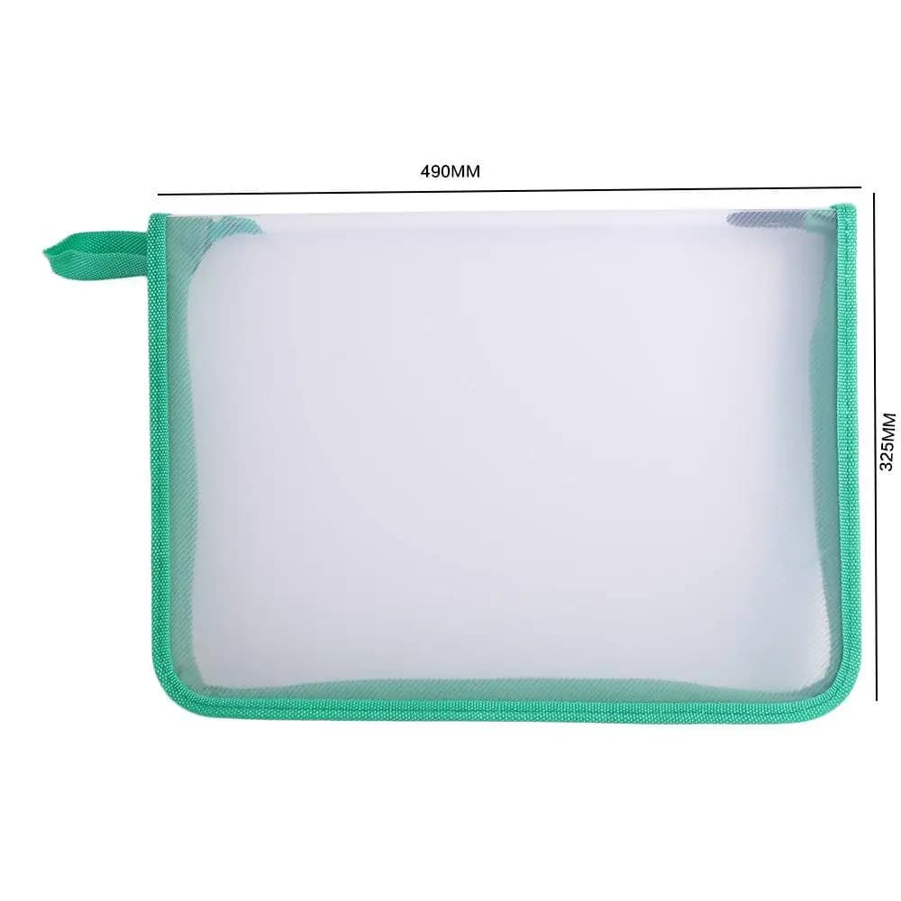 Borsa Portadocumenti Scolastici, Organizer per Carta e Cancelleria, Cartella Porta Compiti, Cartella Porta Fogli di Prova, Borsa con Cerniera per Archiviazione