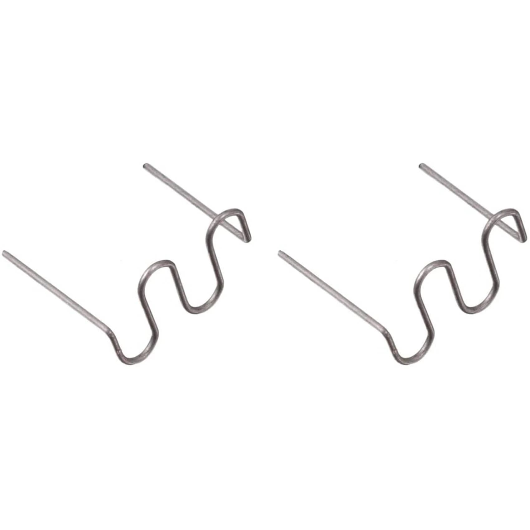 A04G-2000Pcs Macchina per Riparazione a Caldo con Bacchette per Saldatura, Saldatrice a Caldo per Plastica, Riparazione Paraurti Auto, Punti Metallici Pre-Ondulati 0.6mm