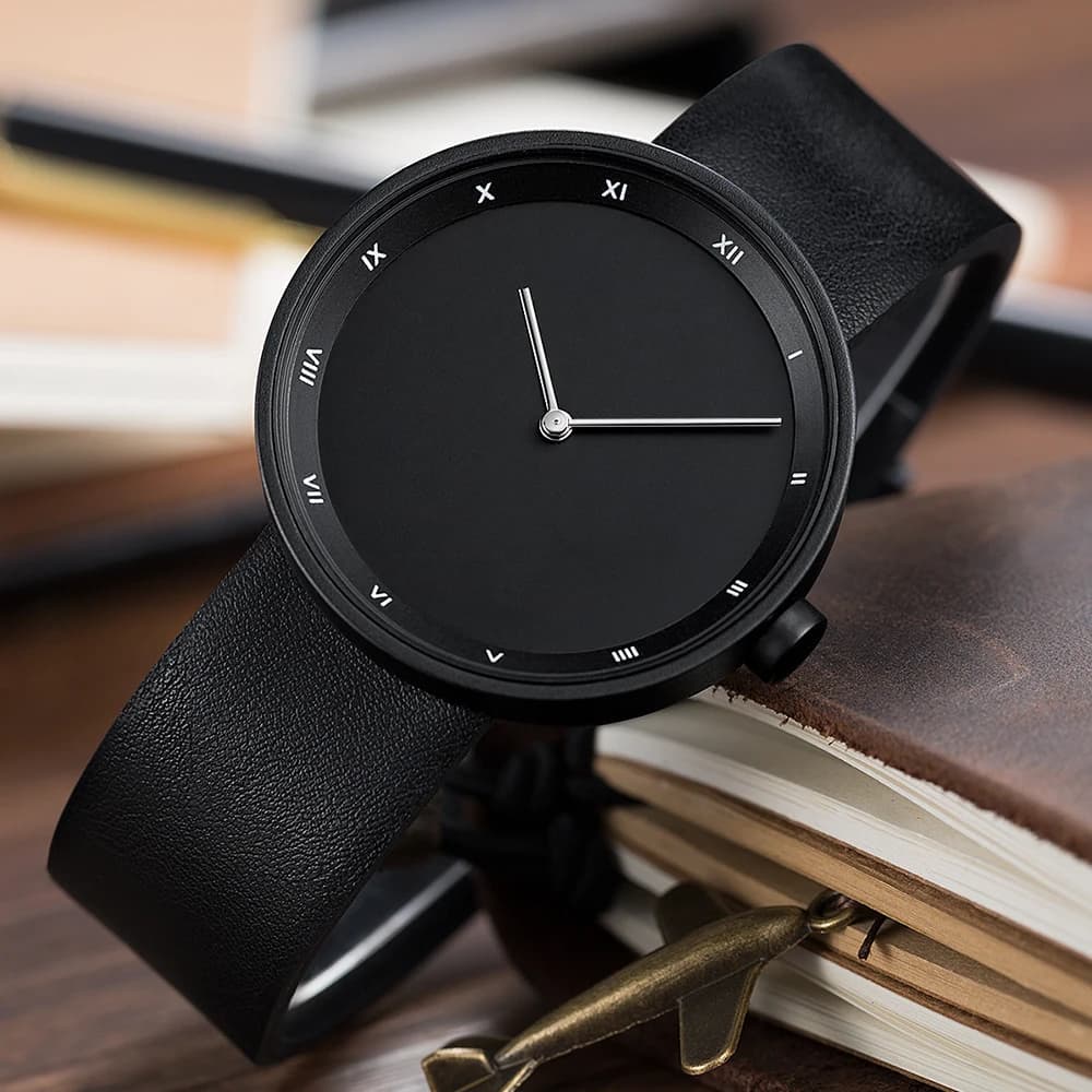 UTHAI CQ45 Fashion Simple Men's Watch Waterproof Simple Quartz Watch Casual Sports Watch Waterproof Men's Gift Watches