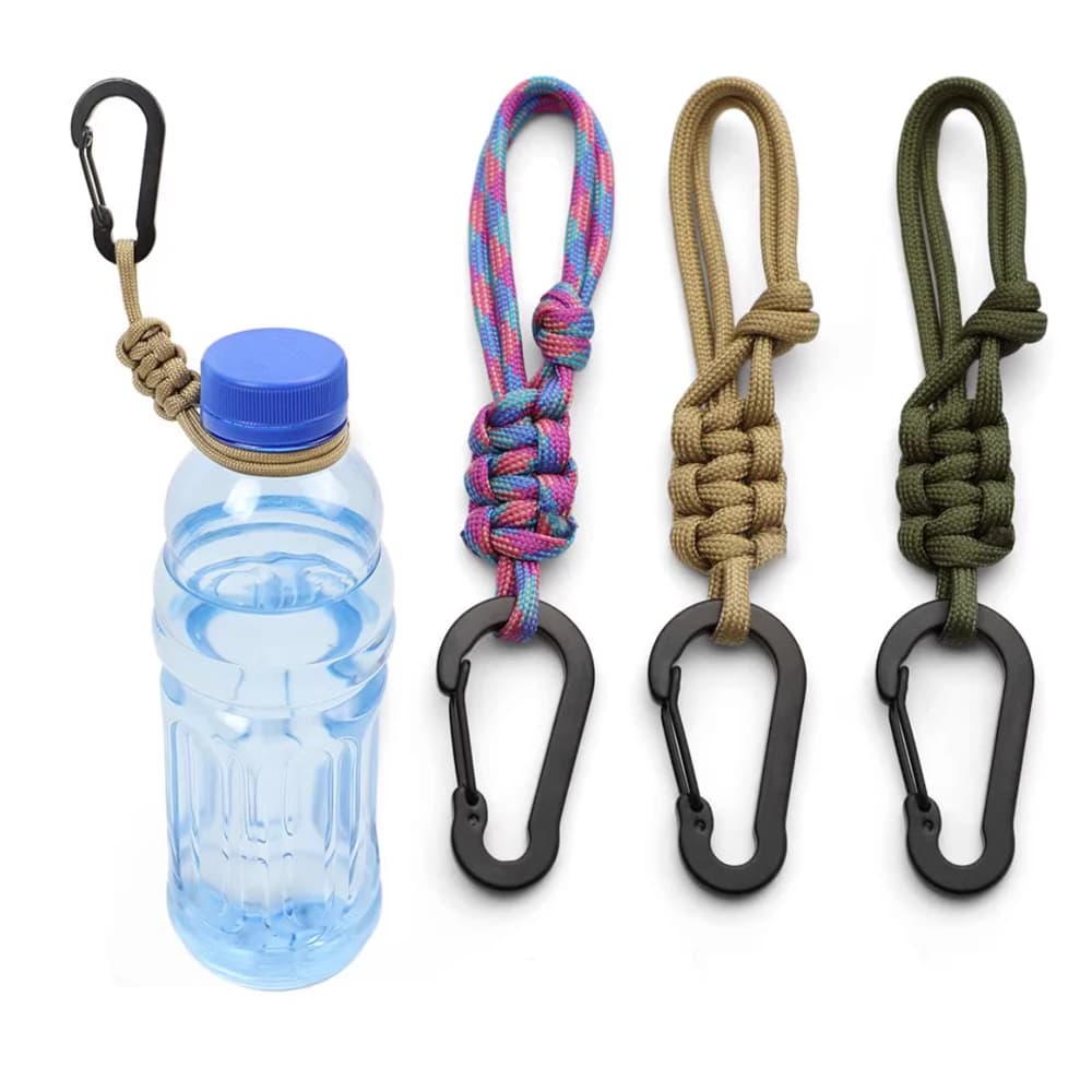 Outdoor Multifunctional Water Bottle Buckle, Kettle Buckle, Umbrella Rope Buckle, Hat Bbuckle, Mineral Water Universal Keychain