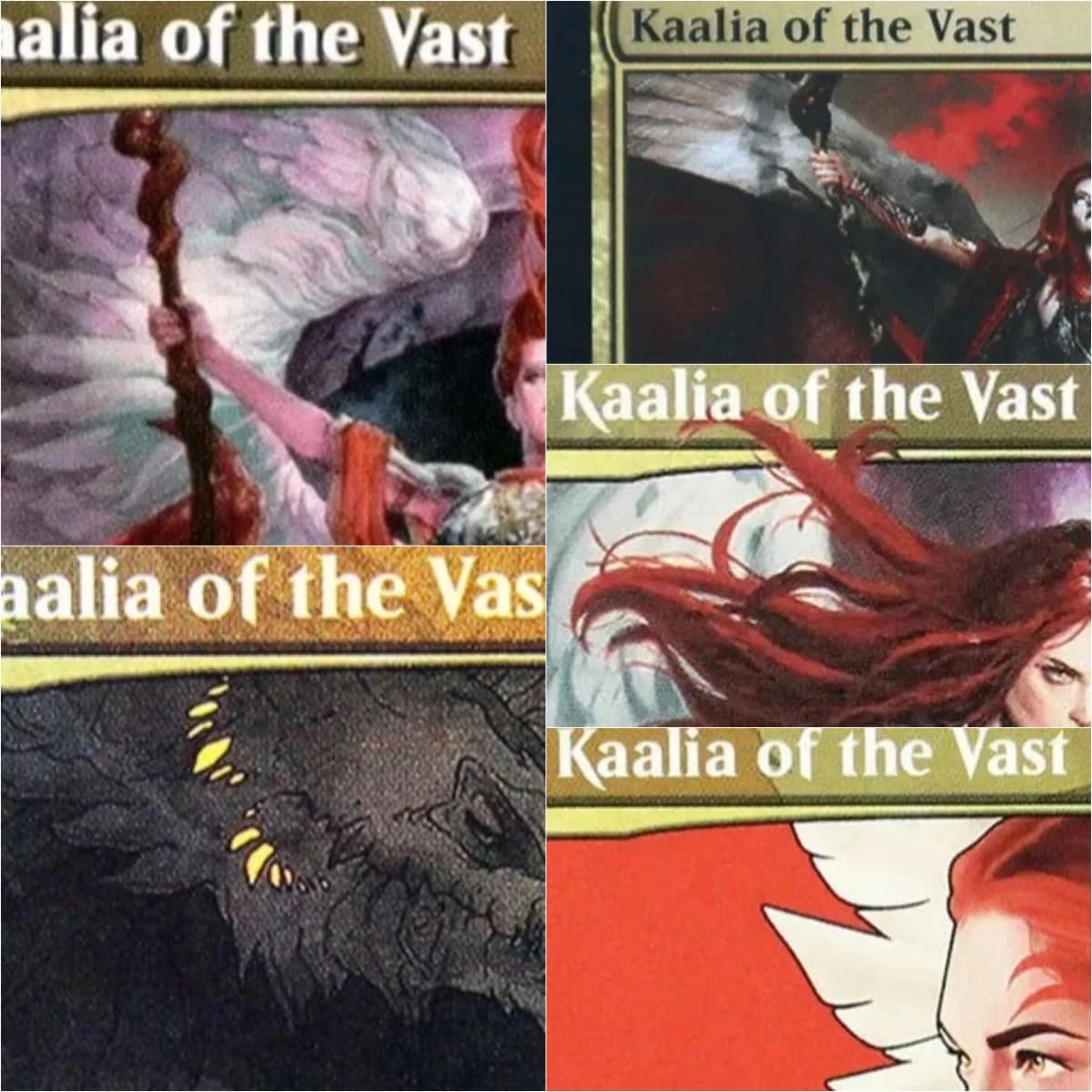 Kaalia of the Vast: Carte Proxy Magiche TCG di Alta Qualità, Carte da Gioco Nere per Giochi da Tavolo e Carte Collezionabili