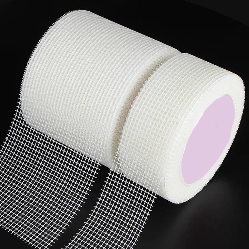 Nastro in Fibra di Vetro da 20M per Riparazione Pareti - Nastro Autoadesivo per Giunti in Cartongesso, Resistente agli Alcali, Prevenzione Crepe, per Interni ecc.