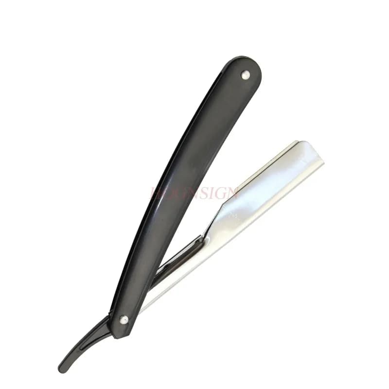 Rasoio da uomo Coltelli da rasoio a bordo dritto Rasatura manuale e cura della barba Lame sostituibili Shavette Regalo per uomo