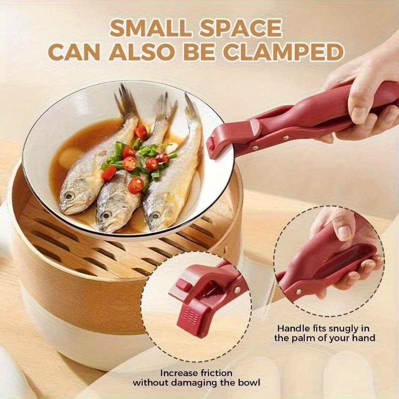 2/1 Pieces Anti-coating plates for Hot Plates, Anti-slip holder for Bowls, Panels, Air Fryers, Steamer and Oven