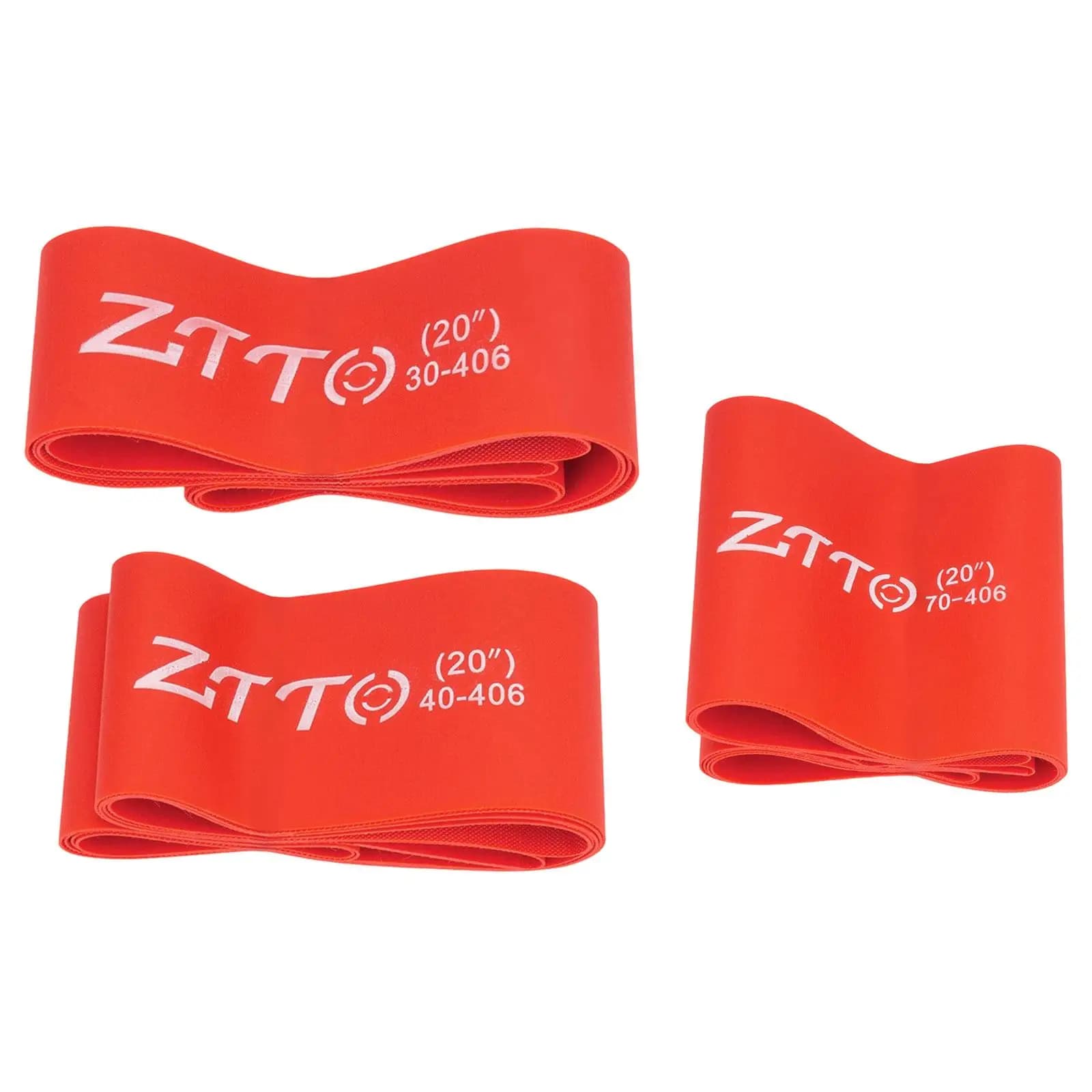 Striscia di rivestimento per pneumatici antiforatura Scudo per tubo di protezione piatto in nylon per attrezzature di aggiornamento per ruote da mountain bike 20x4