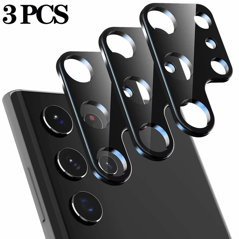 Camera lens protection for Samsung S25 Ultra S23 S24 FE A17 A07 A56 A55 A16 A26 A36 A54 A06 A25 Rear camera in tempered glass