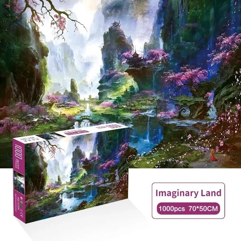 1000 pezzi puzzle di carta puzzle per adulti puzzle 70 * 50 cm giocattoli educativi per la riduzione dello stress regalo di compleanno decorazione pittura