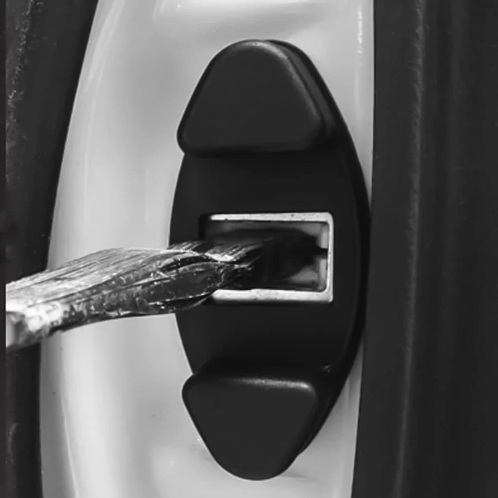 Auto Porta Blocco Tappo di Copertura per Toyota Rav4 Rav 4 C-HR Chr Land Cruiser Corolla Yaris LC200 Limitatore Coperture Fibbia Accessori
