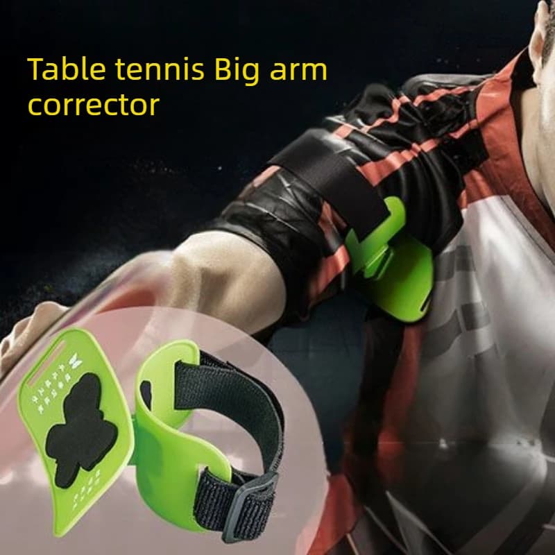 Supporto Portatile per Allenamento Tennis da Tavolo, Correttore Antiscivolo per Braccio Grande, Attrezzatura Professionale per Principianti