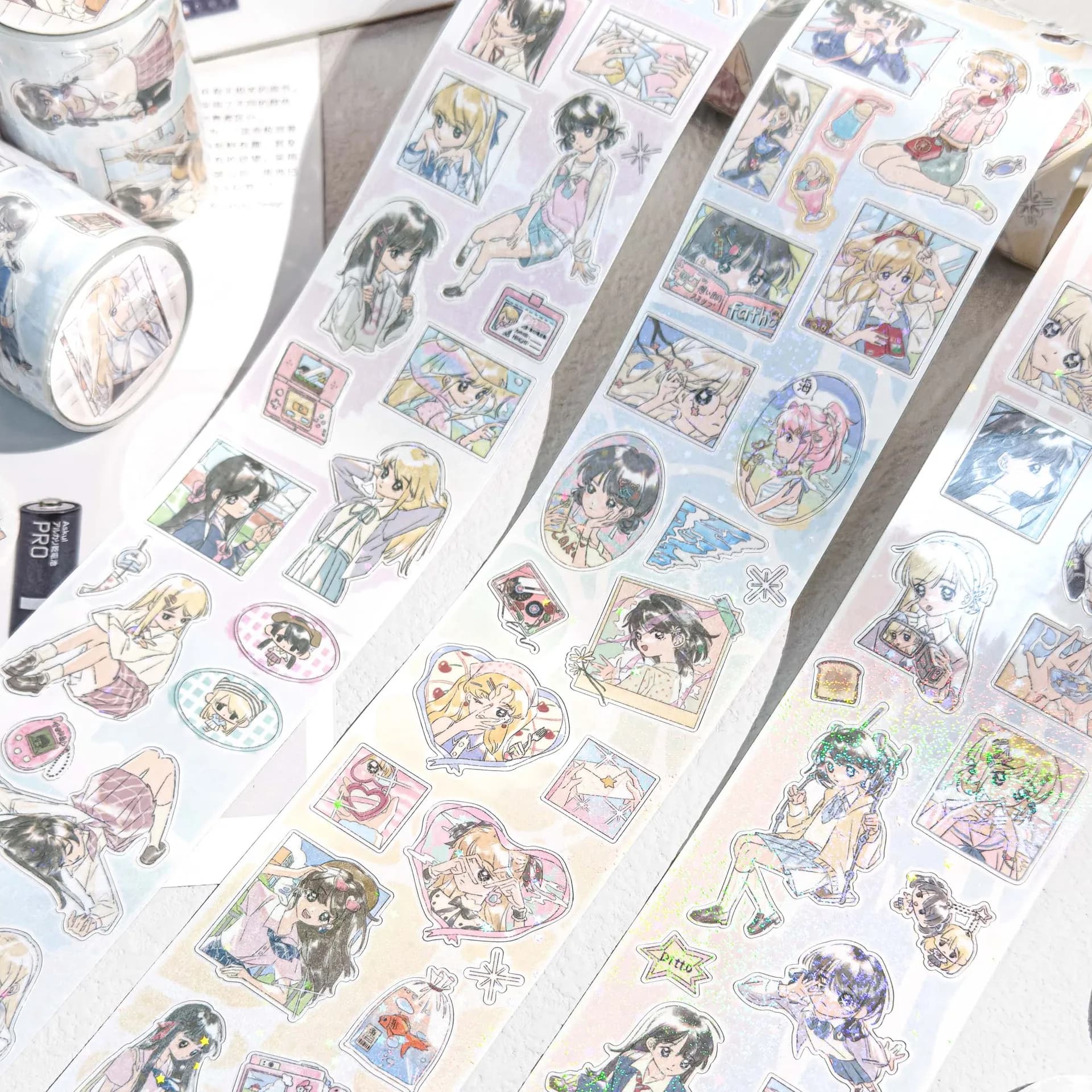 1pcs/1lot Decorative Adhesive Tapes youth overture Junk Journal DIY Paper Japanese Masking Scrapbooking Stickers