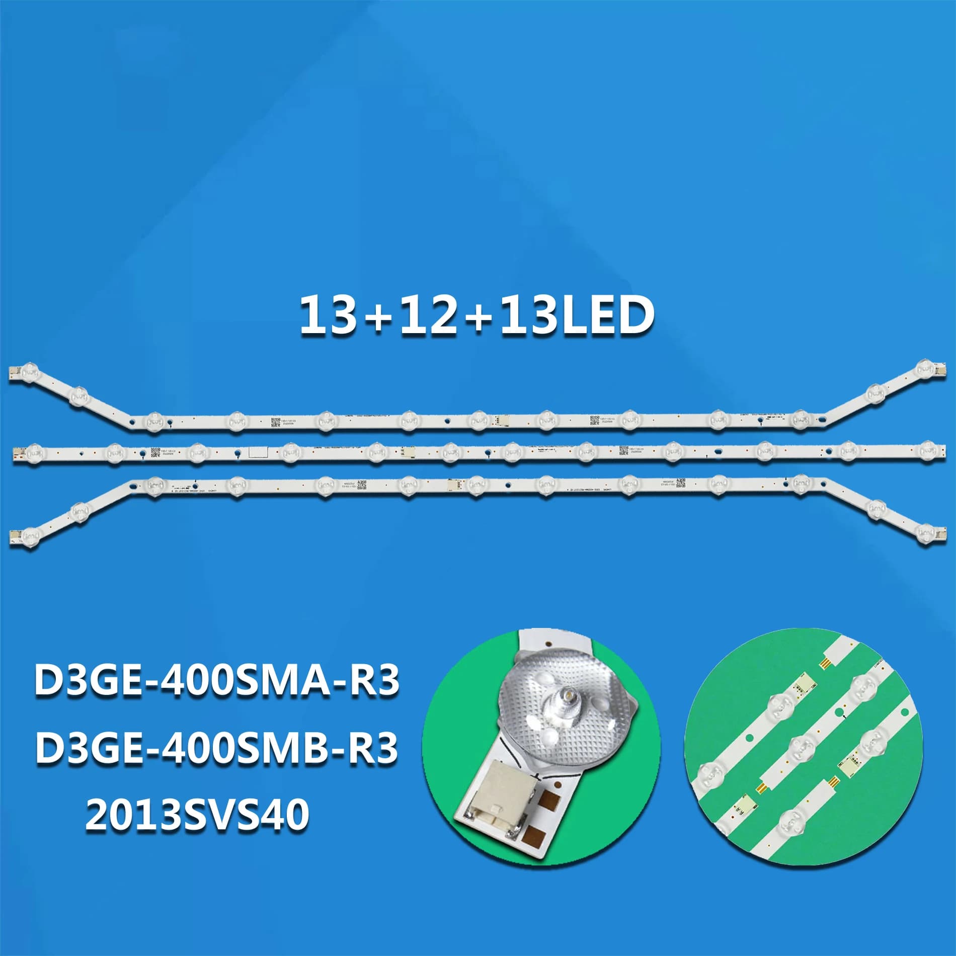 LED Backlight Strip for UN40FH6203 UN40H5153 UE40H5373 UN40FH6203G UE40EH5300W UE40H5204 UN40FH5303G UN40FH5205G UN40H5303AF
